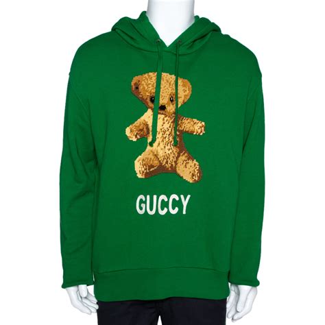 guccy teddy bear sweater|Gucci Guccy Teddy Bear Sweatshirt .